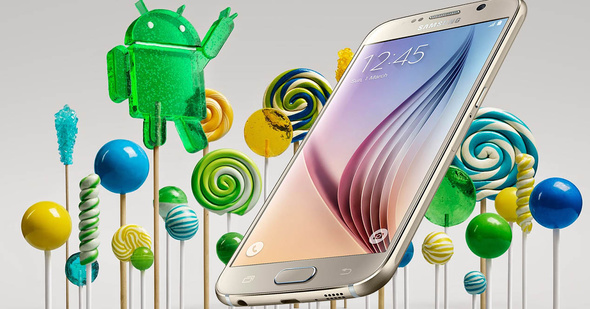 Android 5.1.1 Lollipop chega aos Samsung Galaxy S6 e S6 Edge de Europa