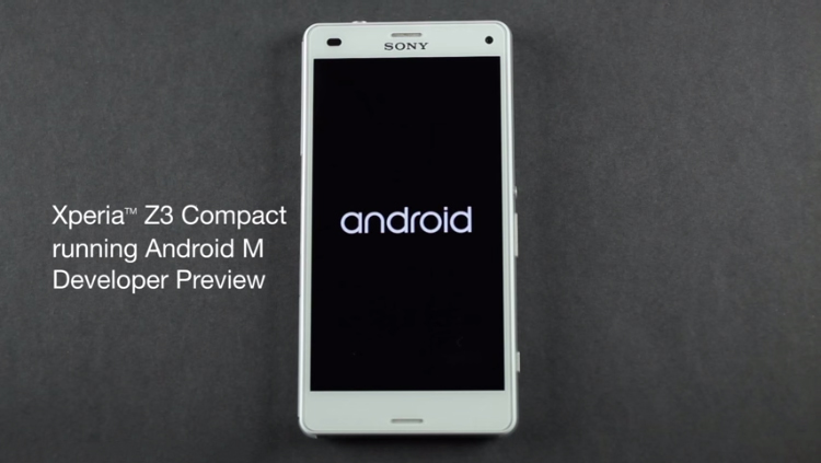 Sony lleva adelante una actualización de Android M para dispositivos Xperia (Vídeo)