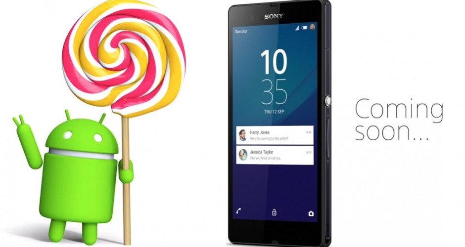 Sony confirma a chegada do Android 5.1.1 Lollipop à gama Xperia Z2 e Z3