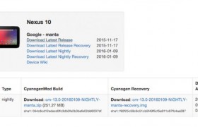 Android Marshmallow arrives Nexus 10 CyanogenMod 13 Nightlies