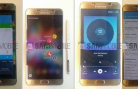 Leaked Images Samsung Galaxy Note 5 show look Android 6.0.1 Marshmallow